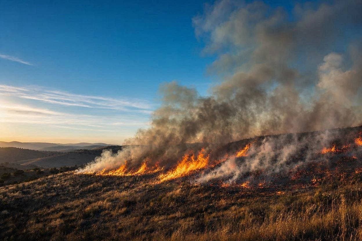 Flames in the Valley: The Rapid Spread of the Summit Fire Flames in the Valley: The Rapid Spread of the Summit Fire