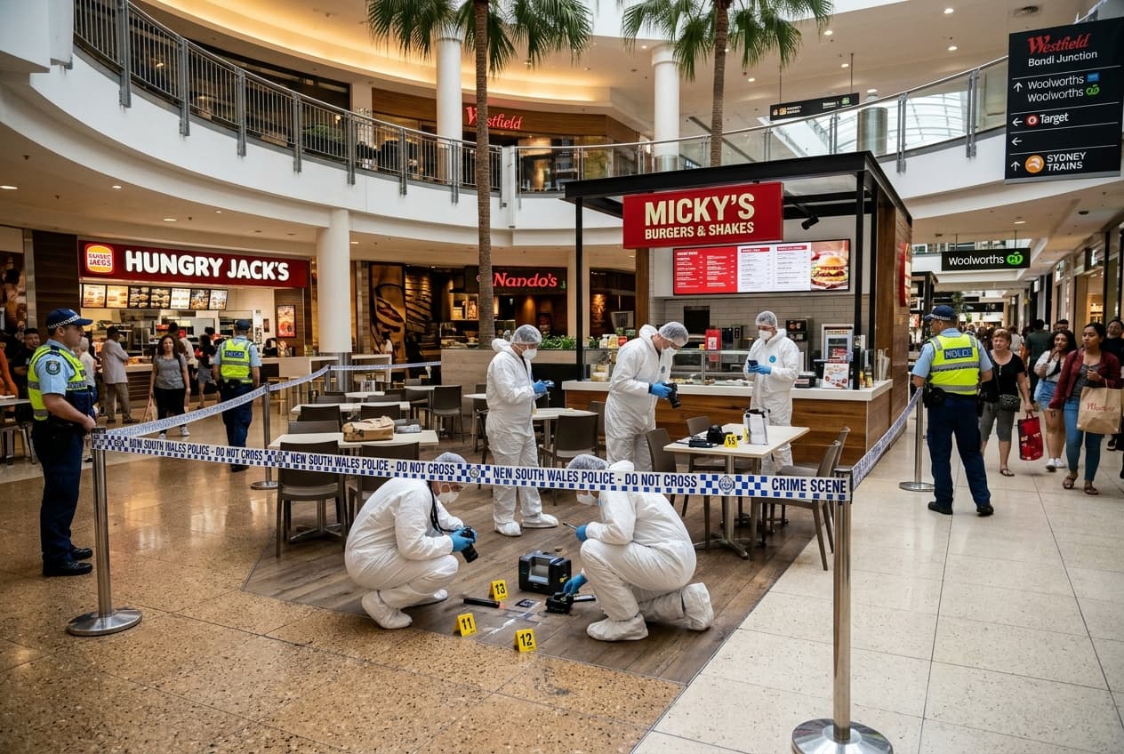Mass Knife Attack At Sydney Shopping Mall Leaves Four Injured, Suspect Arrested Today Mass Knife Attack At Sydney Shopping Mall Leaves Four Injured, Suspect Arrested Today