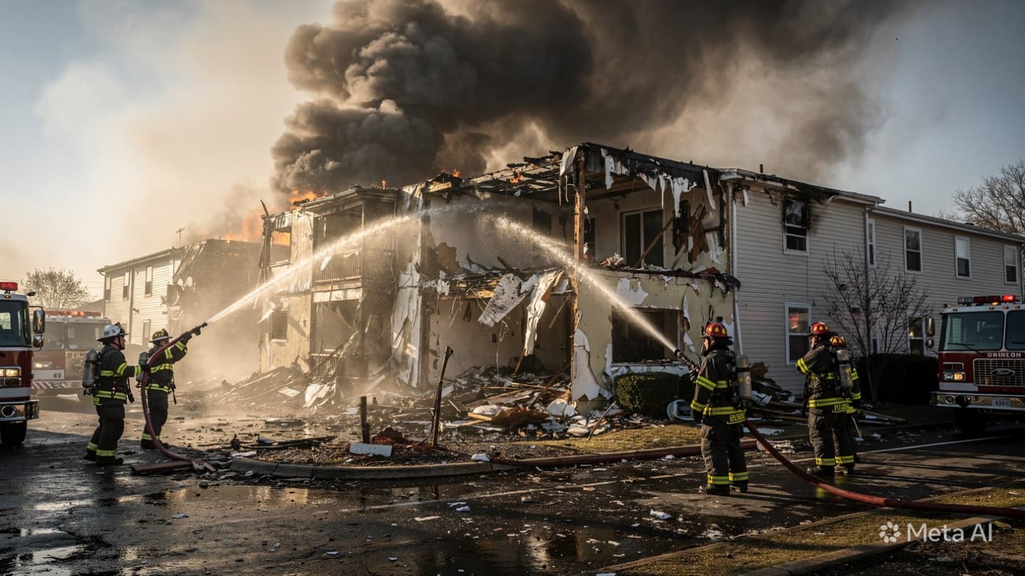 Montevideo Fire Tragedy: One Person Found Dead After Morning Blaze Destroys Residential Property Unit Montevideo Fire Tragedy: One Person Found Dead After Morning Blaze Destroys Residential Property Unit