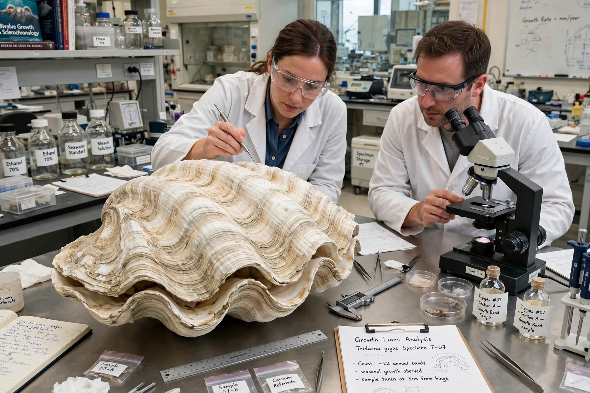 Month-by-Month Climate Record Found in Giant Clam Shell Month-by-Month Climate Record Found in Giant Clam Shell