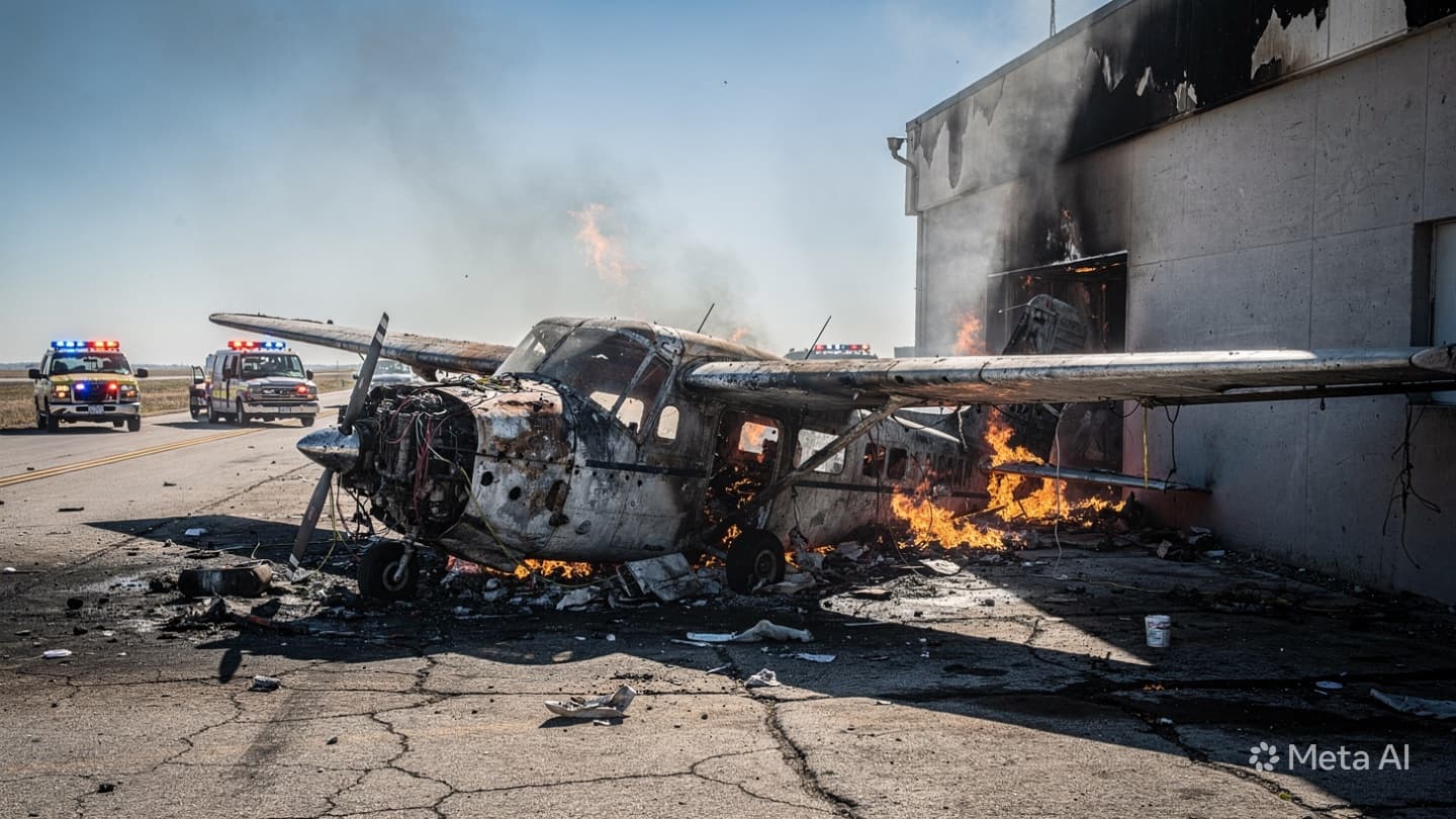 Warsaw Air Disaster: Two Dead After Small Aircraft Crashes Near Bemowo Airport Runway Warsaw Air Disaster: Two Dead After Small Aircraft Crashes Near Bemowo Airport Runway