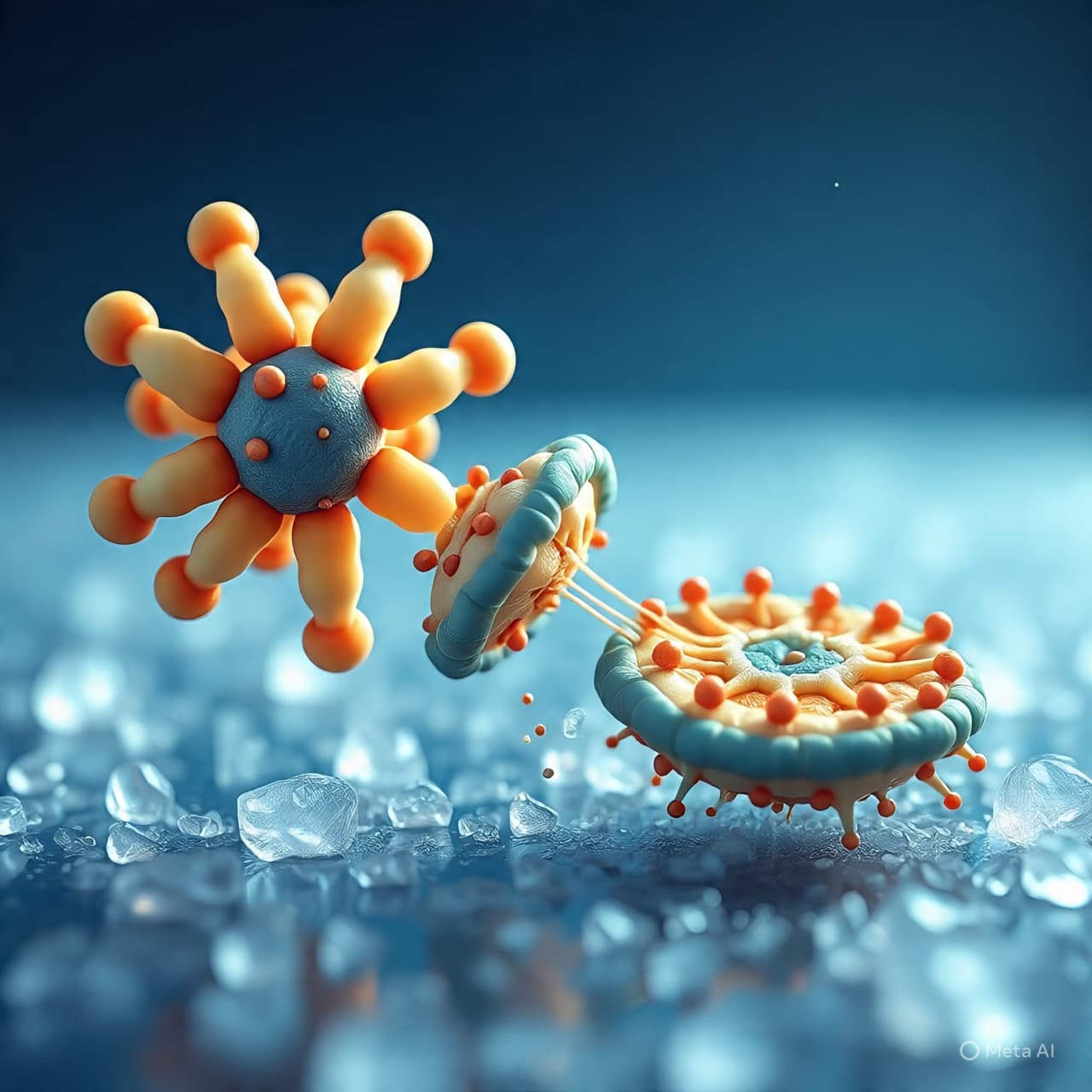 “When Tiny Keys Jam the Gate: How Phage Proteins Halt a Bacterial Machine” “When Tiny Keys Jam the Gate: How Phage Proteins Halt a Bacterial Machine”