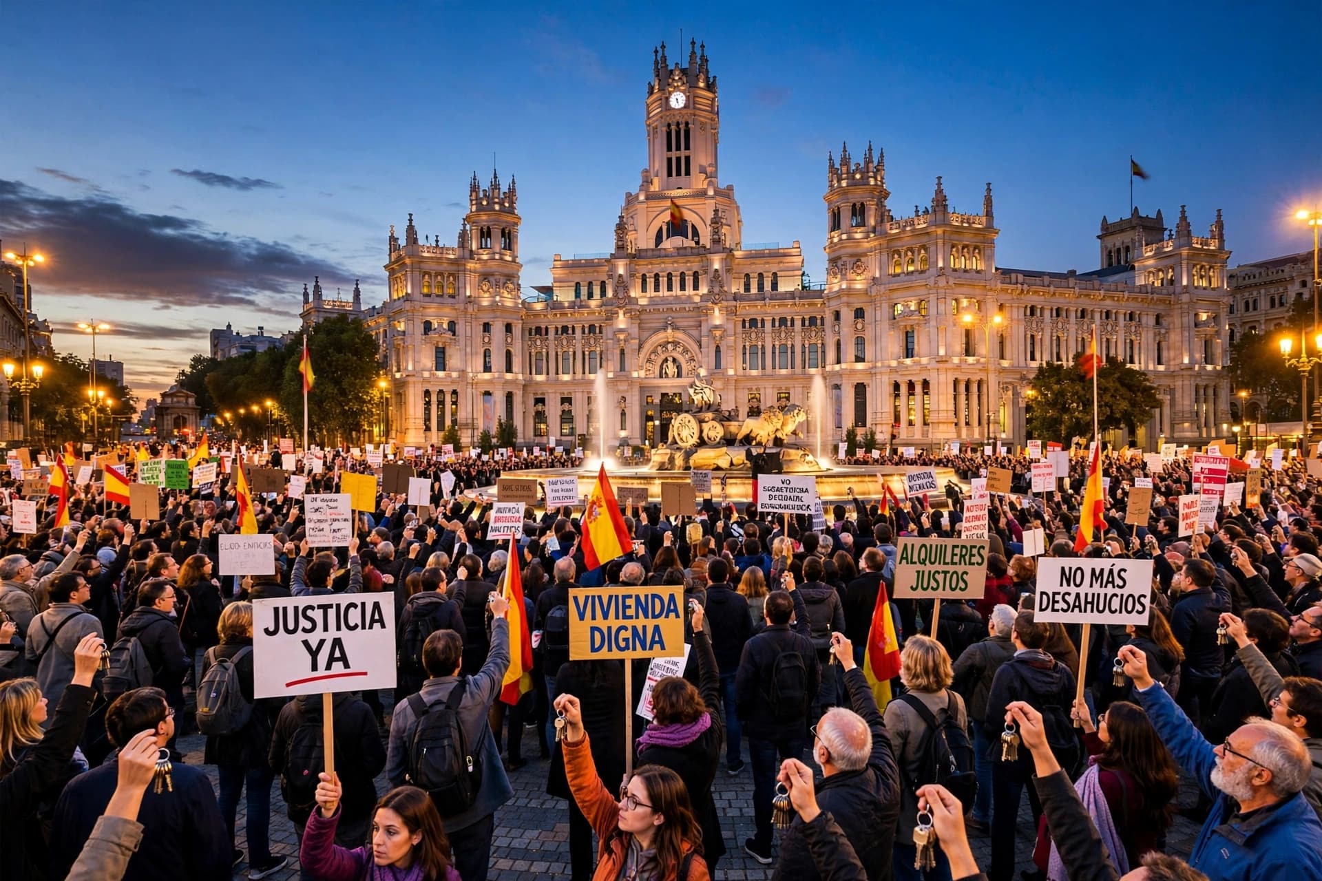 Madrid Marches as Parliament Fails to Act on Housing Madrid Marches as Parliament Fails to Act on Housing