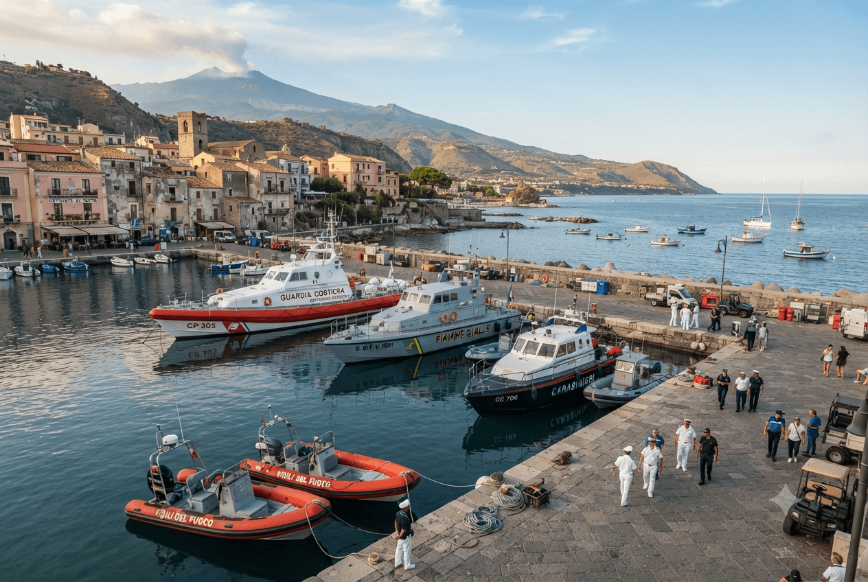 Sicily Boat Tragedy: Six Confirmed Dead After High-Speed Collision Off Italian Coast Today Sicily Boat Tragedy: Six Confirmed Dead After High-Speed Collision Off Italian Coast Today
