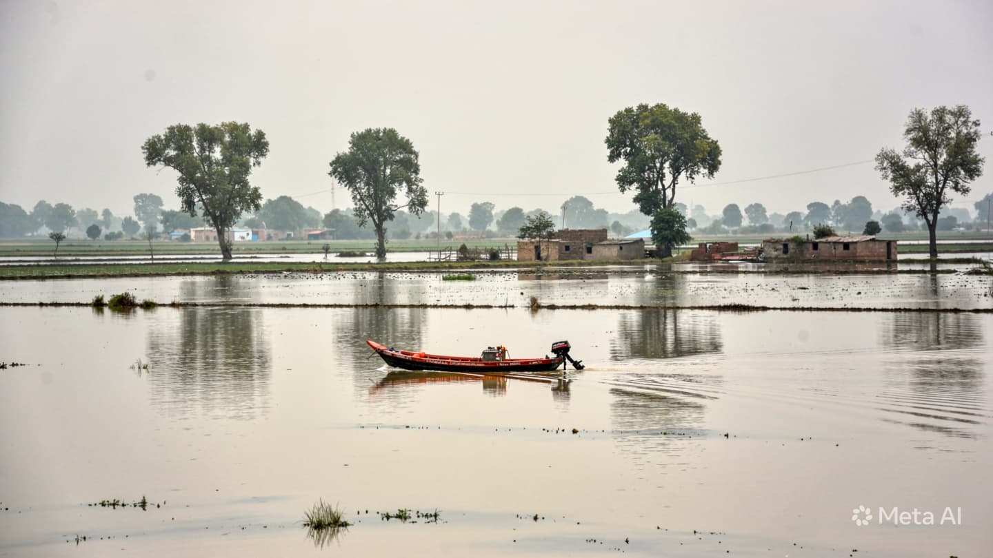 When Rivers Claim the Land: Reflections on the Rising Waters Across the Uttar Pradesh Plains When Rivers Claim the Land: Reflections on the Rising Waters Across the Uttar Pradesh Plains