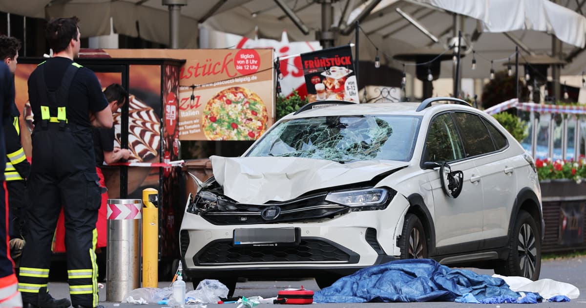 Two Killed After Car Drives Into Crowd in Leipzig, Germany Two Killed After Car Drives Into Crowd in Leipzig, Germany