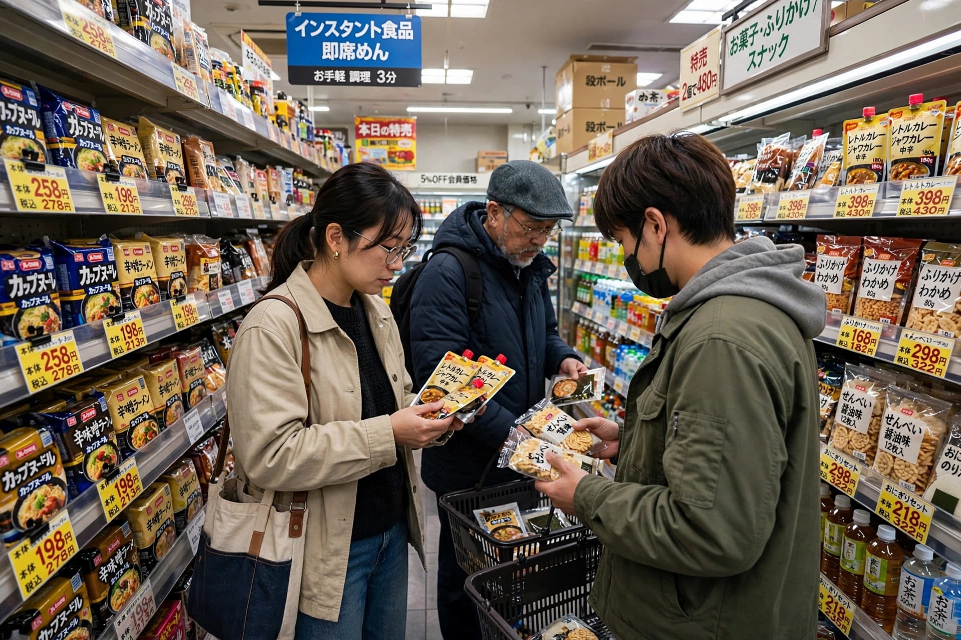 Beneath Japan’s Rising Prices, Supermarket Shelves Become a New Battleground for Household Spending Beneath Japan’s Rising Prices, Supermarket Shelves Become a New Battleground for Household Spending