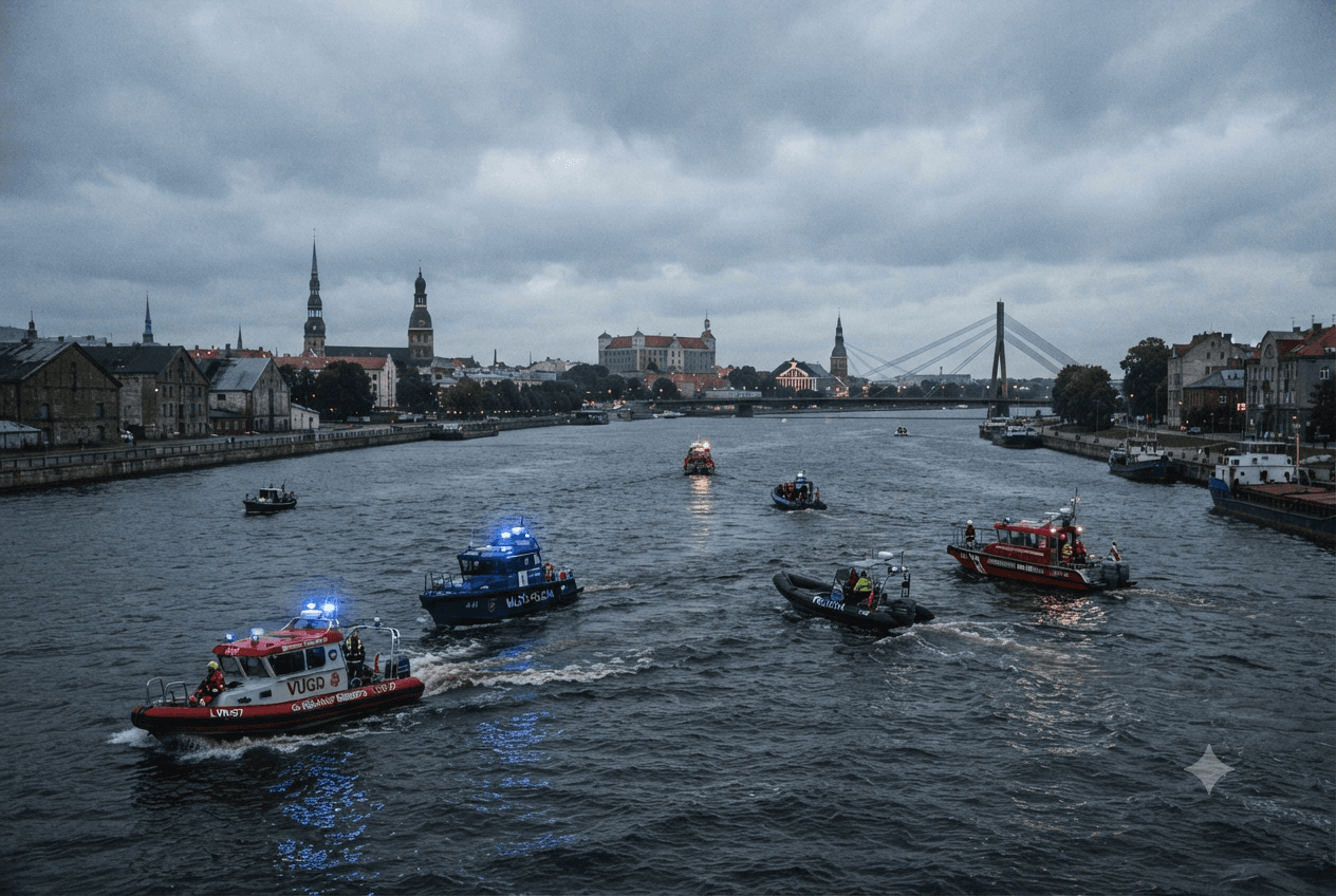 Water Safety Crisis: Teenage Swimmer Loses Life in Daugava River Currents Water Safety Crisis: Teenage Swimmer Loses Life in Daugava River Currents