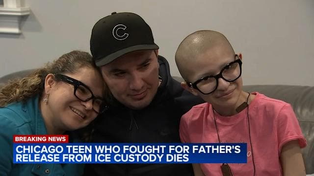 Teen Who Advocated for Father's Release from ICE Custody Succumbs to Cancer Teen Who Advocated for Father's Release from ICE Custody Succumbs to Cancer