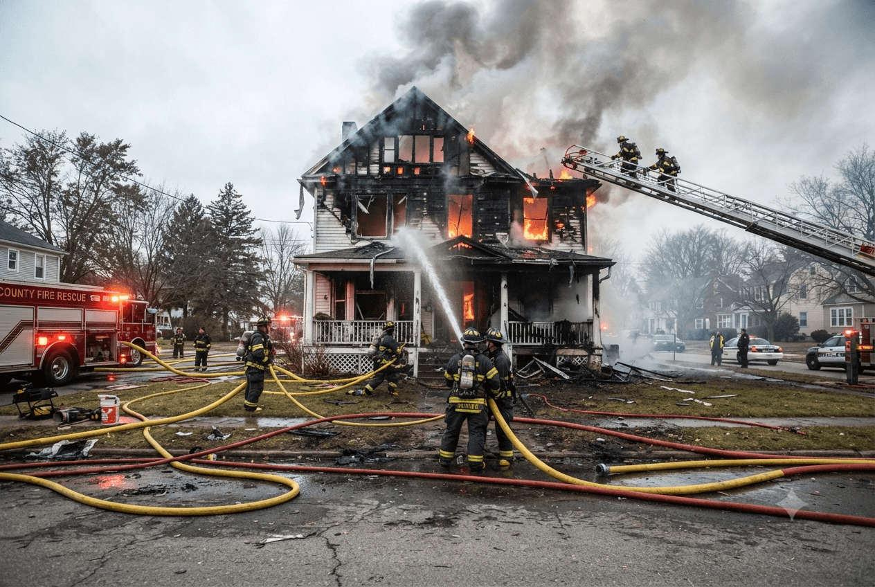 Residential Fire in Johor Bahru: Three Lives Lost as Blaze Tears Through Family Home Residential Fire in Johor Bahru: Three Lives Lost as Blaze Tears Through Family Home