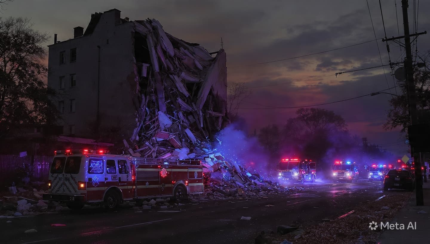 Shenyang Gas Leak Tragedy: Residential Building Collapse Leaves Six Dead in Northeast China City Shenyang Gas Leak Tragedy: Residential Building Collapse Leaves Six Dead in Northeast China City