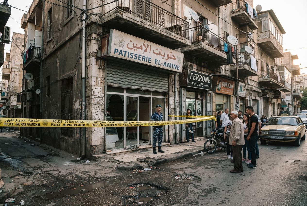 Armed Raid Tragedy: Lebanese Capital Police Probe Fatal Shooting During Violent Shop Heist Armed Raid Tragedy: Lebanese Capital Police Probe Fatal Shooting During Violent Shop Heist
