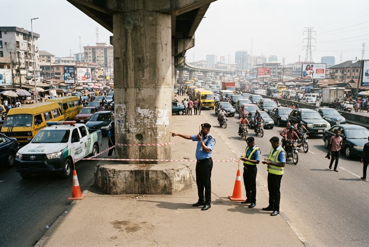 Taxi Cab Collision: Four Dead After Overloaded Vehicle Hits Bridge Pillar in Lagos Taxi Cab Collision: Four Dead After Overloaded Vehicle Hits Bridge Pillar in Lagos