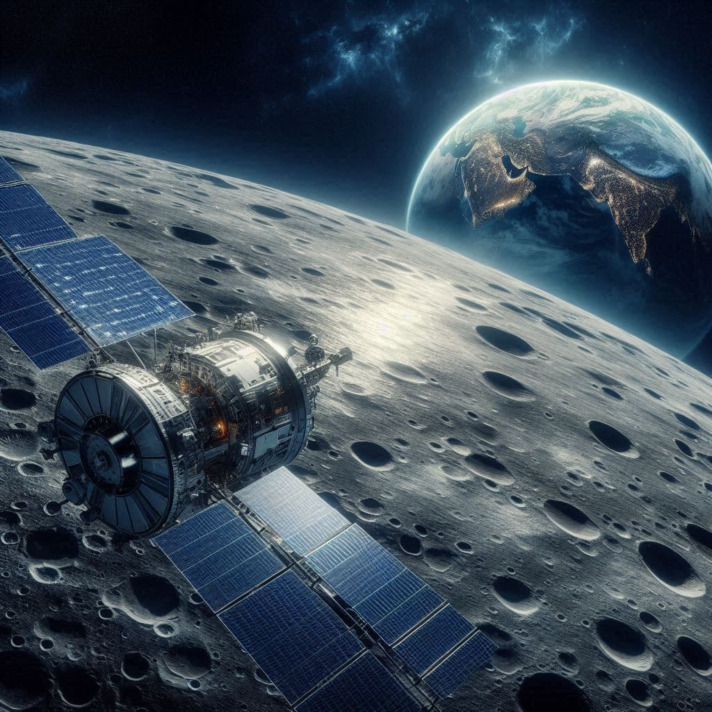 When Orbits Overlap: A Quiet Dance Between the Moon and the Space Station When Orbits Overlap: A Quiet Dance Between the Moon and the Space Station