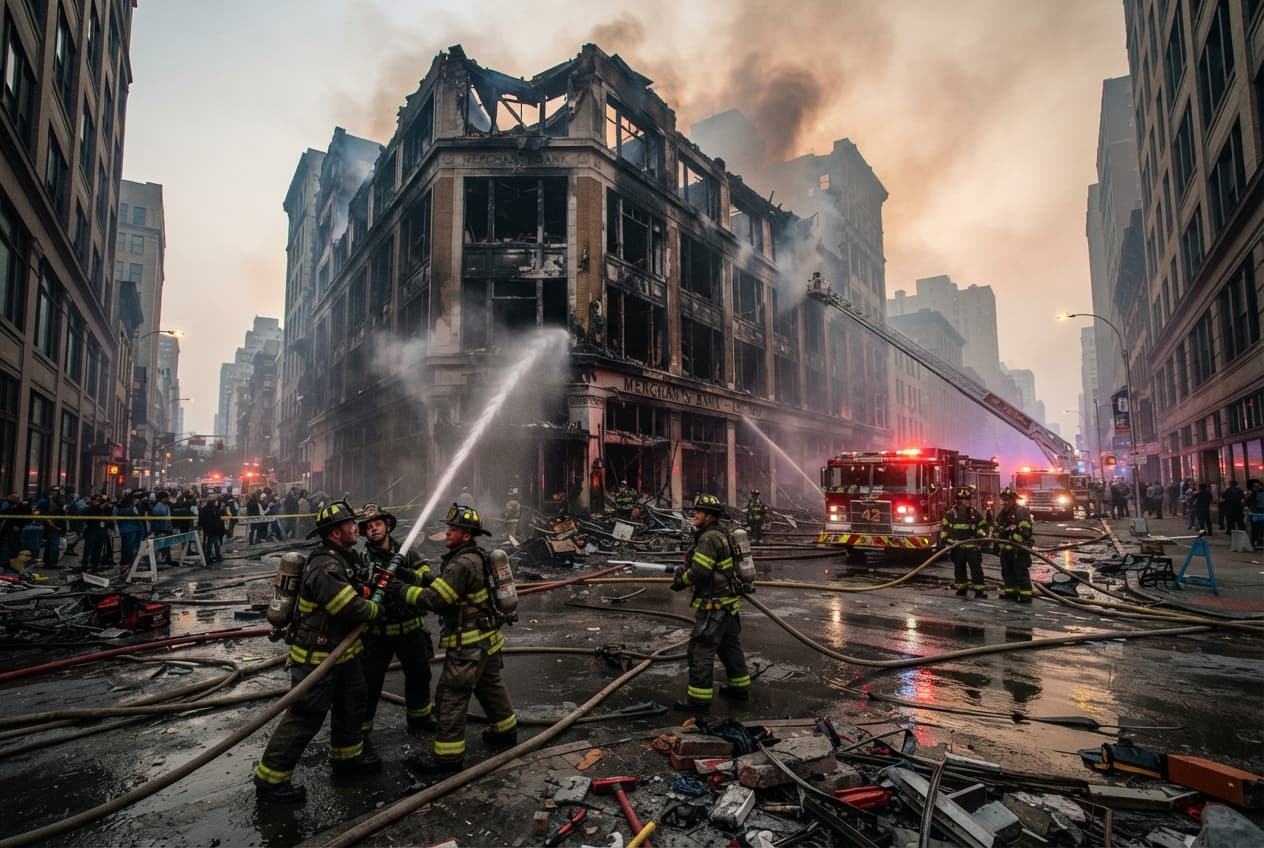 Industrial Blast Crisis: Surabaya Shophouse Explosion Injures Five Residents During Morning Cooking Rush Industrial Blast Crisis: Surabaya Shophouse Explosion Injures Five Residents During Morning Cooking Rush