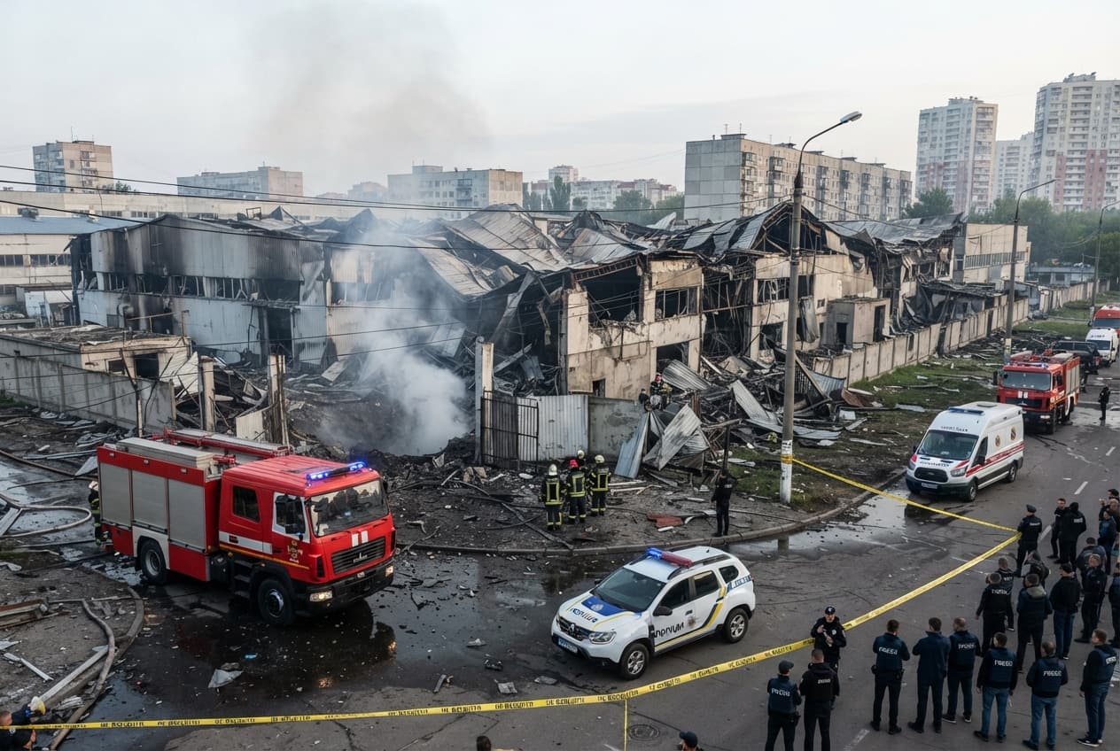Overnight Attack Strikes Kyiv: Missile and Drone Barrage Leaves Two Dead and Twenty-Five Injured Overnight Attack Strikes Kyiv: Missile and Drone Barrage Leaves Two Dead and Twenty-Five Injured