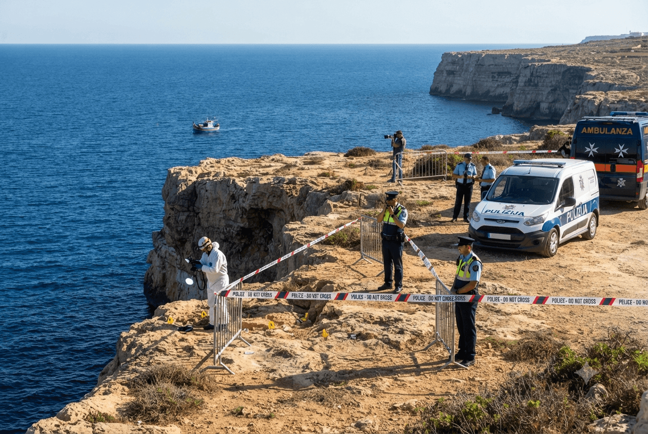 Tragedy at Blue Grotto: Experienced Diver Dies During Technical Incident In Coastal Malta Waters Tragedy at Blue Grotto: Experienced Diver Dies During Technical Incident In Coastal Malta Waters