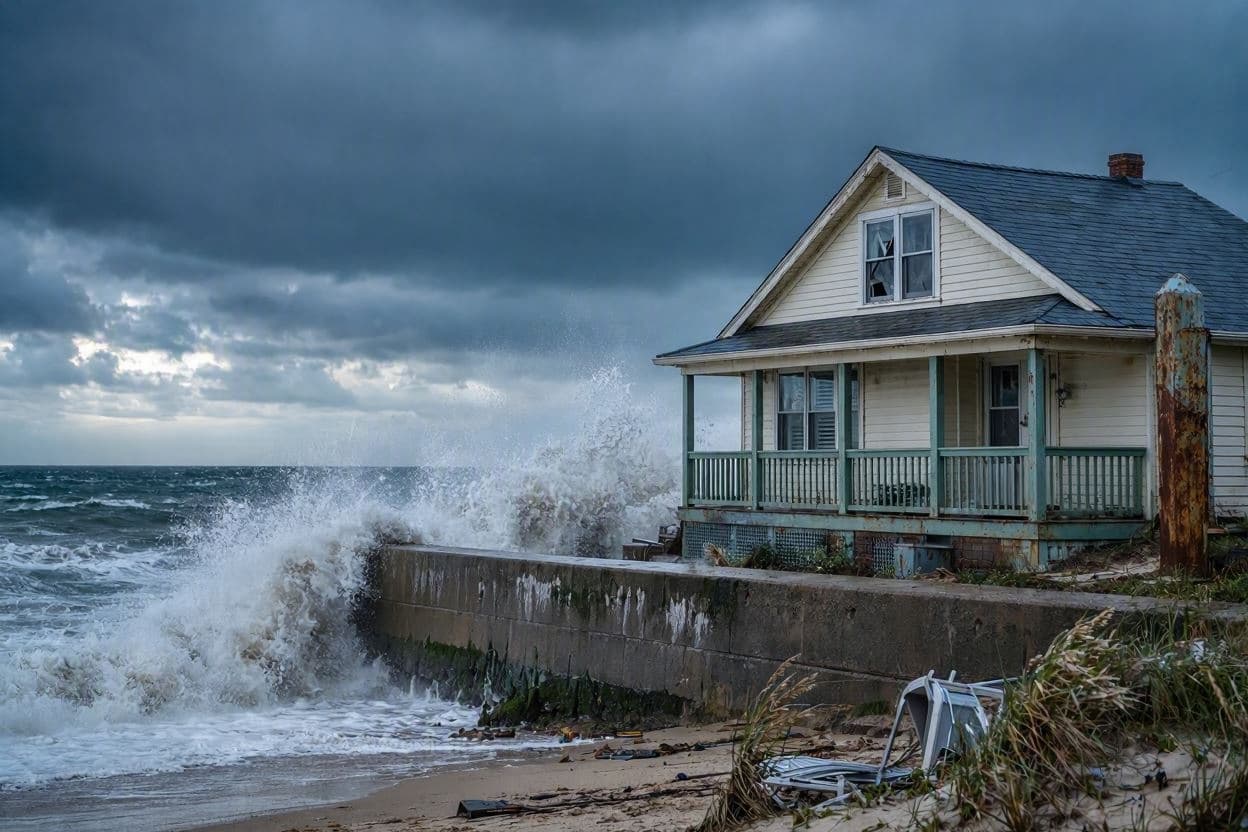 Nature’s power displaces coastal homeowners Nature’s power displaces coastal homeowners