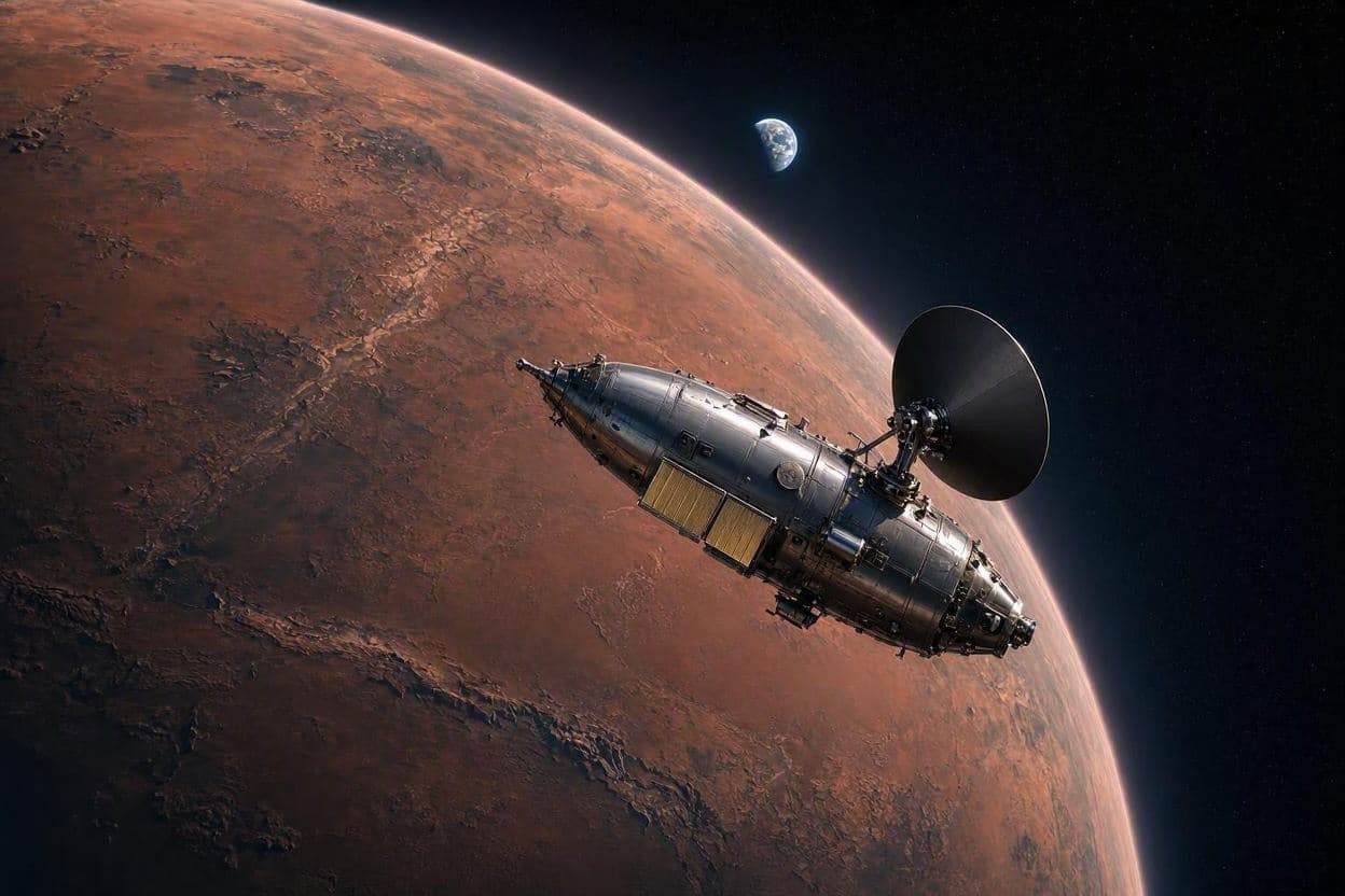 NASA pauses Mars orbiter work amid contract dispute NASA pauses Mars orbiter work amid contract dispute