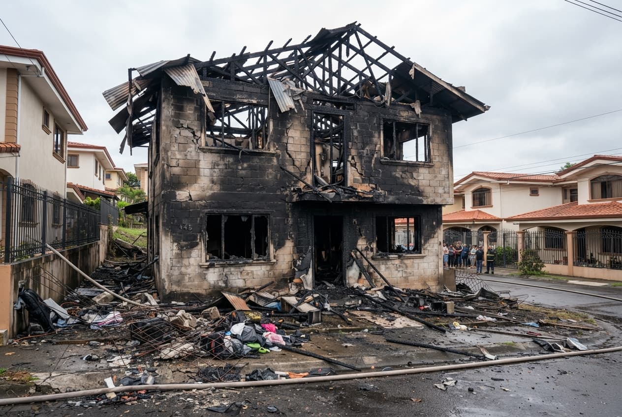 San Jose House Fire: Three Family Members Die After Electrical Malfunction Ignites Residential Blaze San Jose House Fire: Three Family Members Die After Electrical Malfunction Ignites Residential Blaze