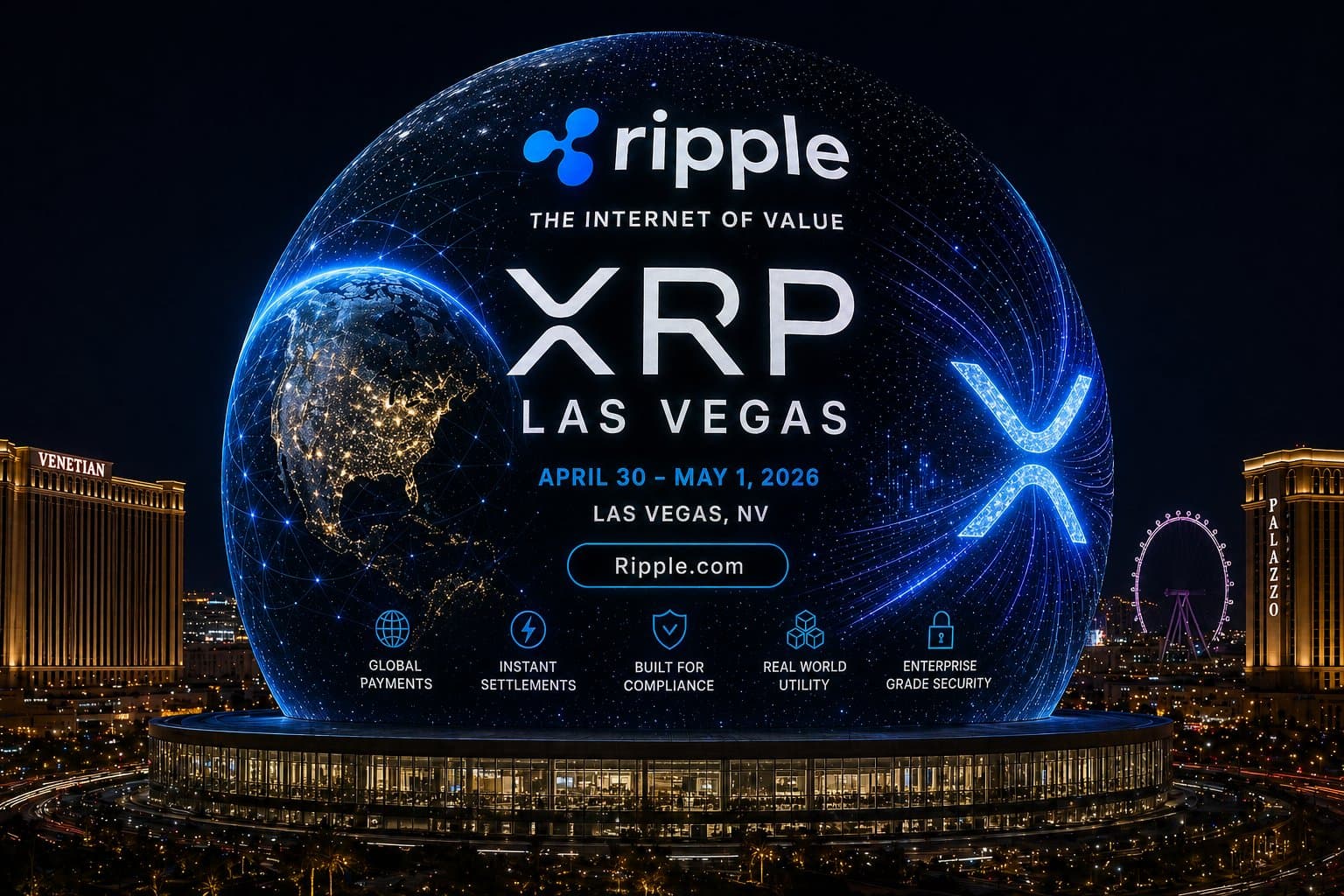 Ripple Unveils 'The Internet of Value' Summit in Las Vegas Ripple Unveils 'The Internet of Value' Summit in Las Vegas