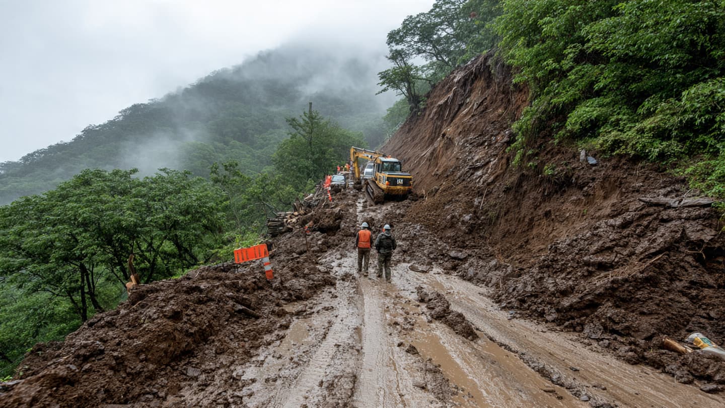 Between Falling Earth And Narrow Roads, Rural Communities Waited Patiently Beneath Honduras’ Continuing Storms Yesterday