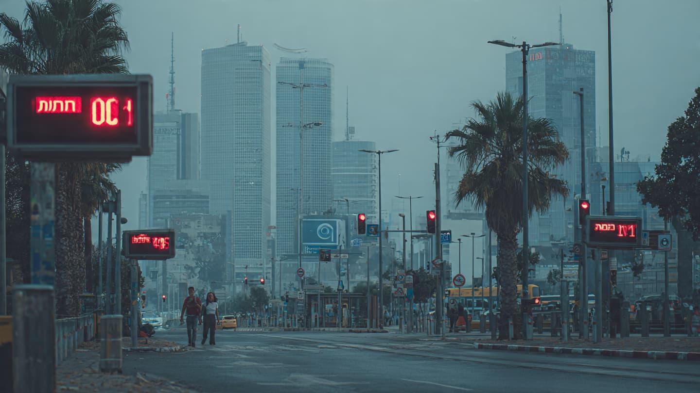 How Quickly Can a Warning Change the Rhythm of a City? How Quickly Can a Warning Change the Rhythm of a City?