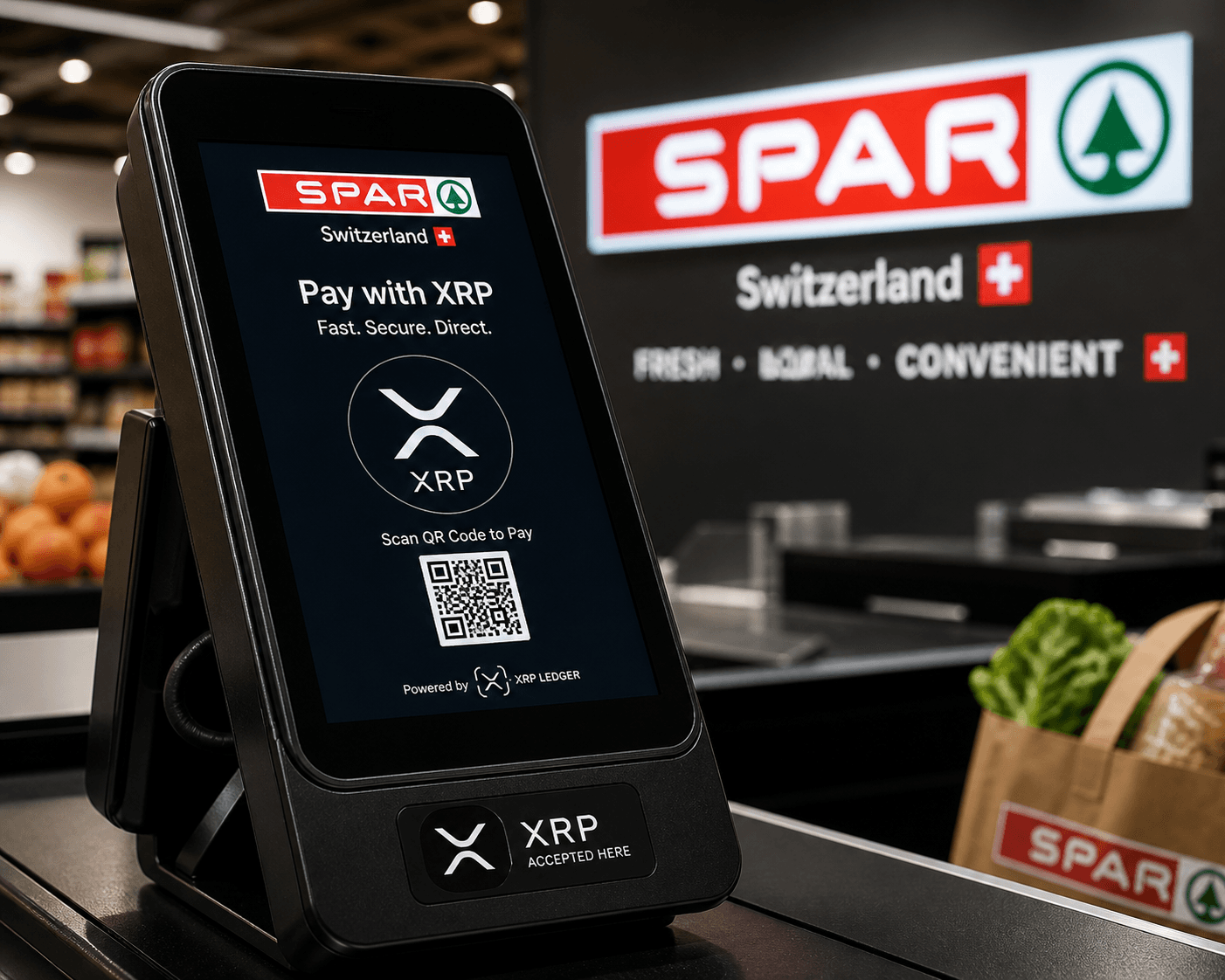 SPAR Switzerland, One of the Country’s Leading Supermarket Chains, Enables XRP Payments Across 300 Stores SPAR Switzerland, One of the Country’s Leading Supermarket Chains, Enables XRP Payments Across 300 Stores