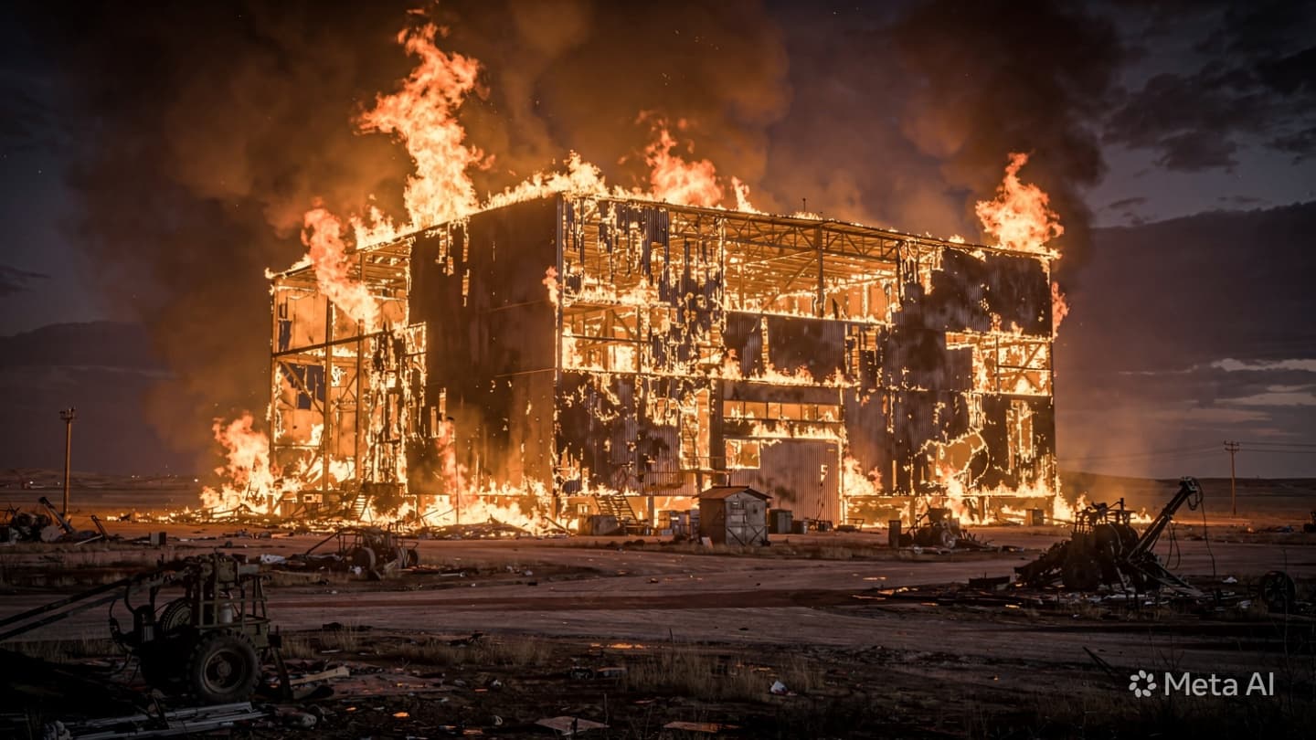 When Smoke Ascends Above the Industrial Zone: Reflections on a Night of Unseen Chemical Shadows
