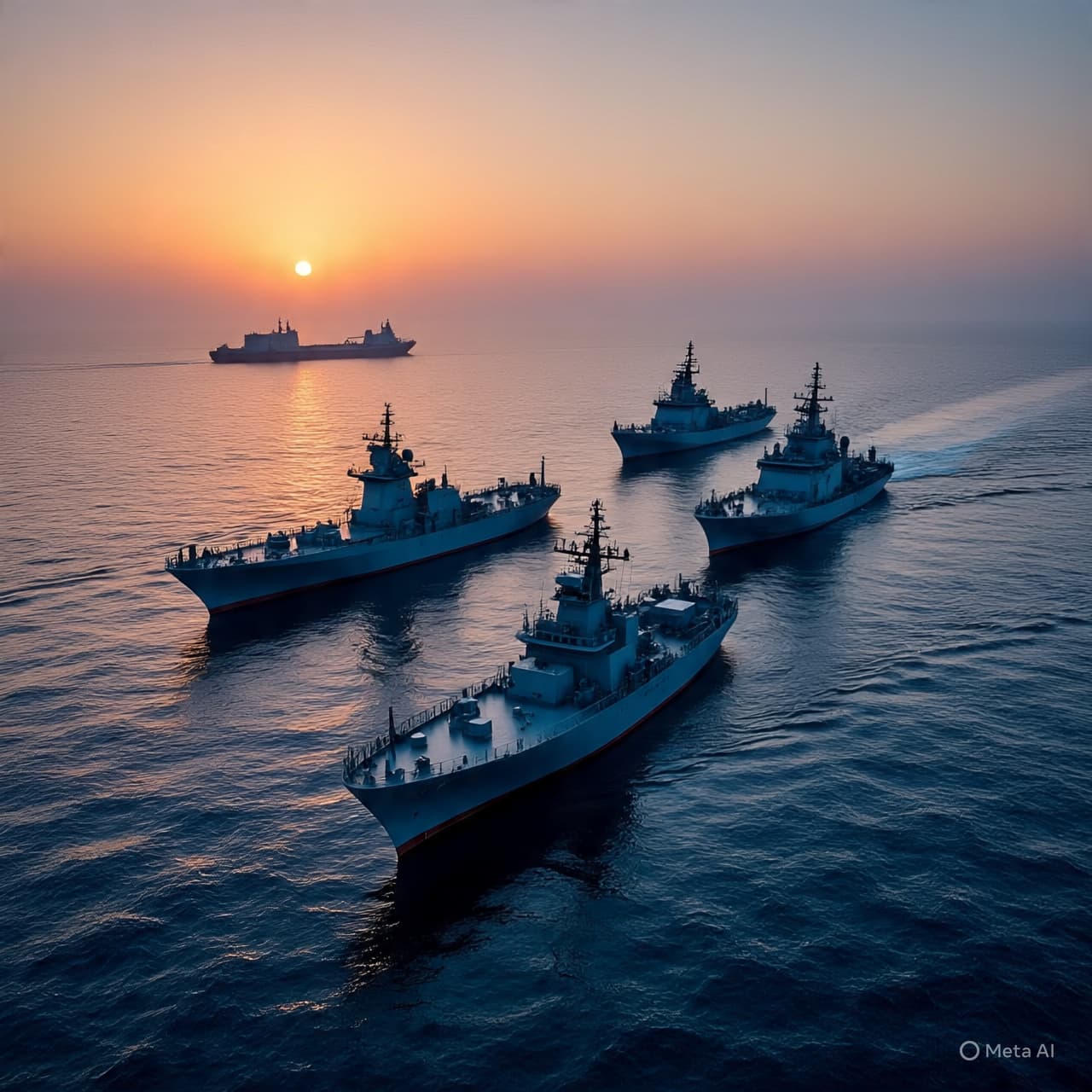 When Steel Fleets Turn Logistics Ships into Floating Fortresses When Steel Fleets Turn Logistics Ships into Floating Fortresses