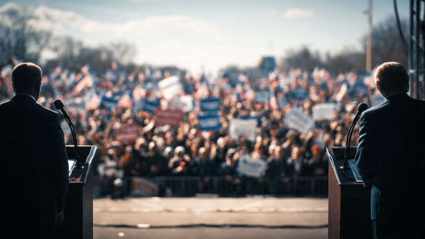 Political Warnings Rise as Global Tension Shapes American Debate