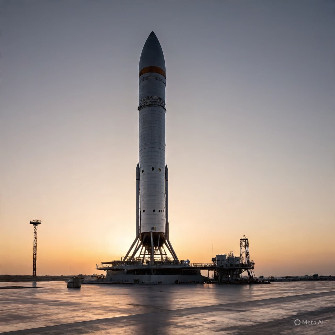 When the Moon Beckons Again: A Rocket’s Return Beneath Gentle Skies When the Moon Beckons Again: A Rocket’s Return Beneath Gentle Skies