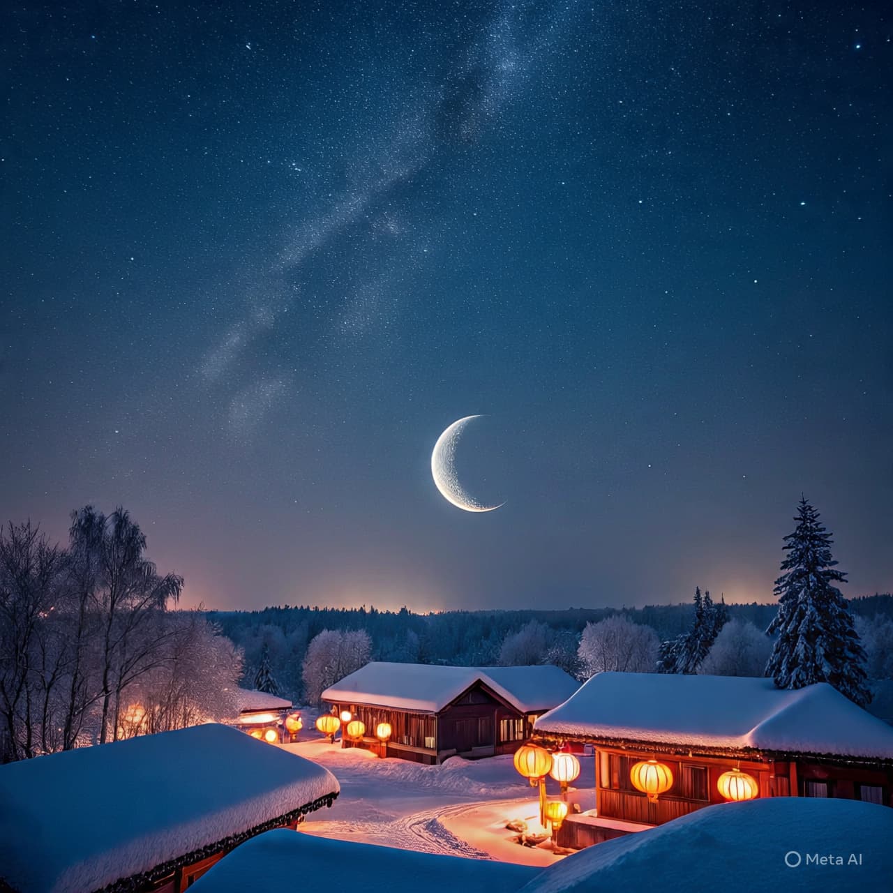 A Quiet Conjunction: How Jupiter and the Moon Shared a Winter Sky in Heilongjiang A Quiet Conjunction: How Jupiter and the Moon Shared a Winter Sky in Heilongjiang