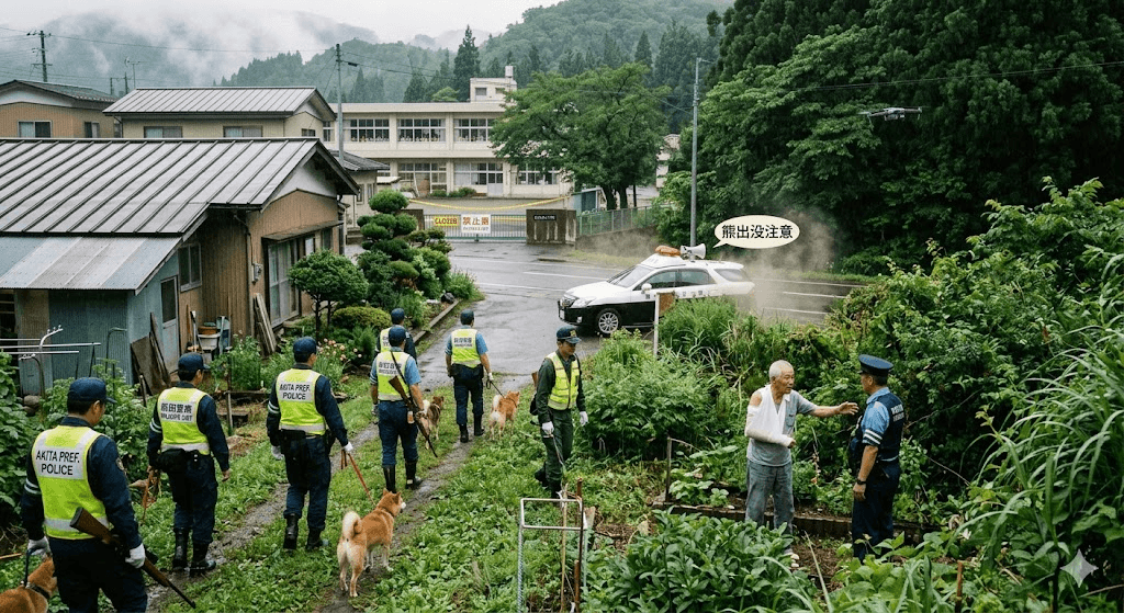 Terror in the Forest: Wild Bear Rampage Leaves Four Injured in Northeastern Japan Terror in the Forest: Wild Bear Rampage Leaves Four Injured in Northeastern Japan