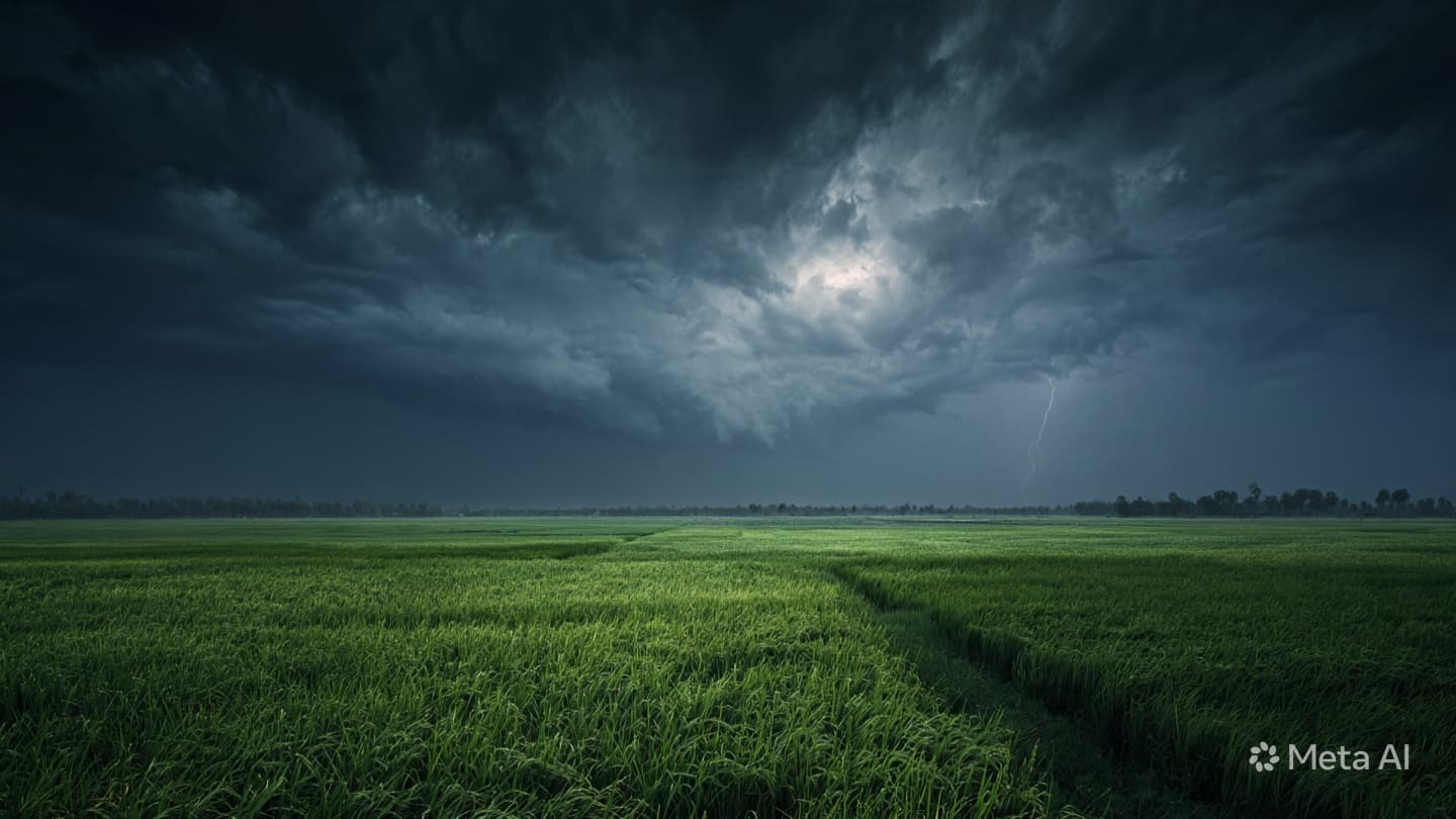 When The Sky Reaches Down: Reflections On A Sudden Storm In Battambang When The Sky Reaches Down: Reflections On A Sudden Storm In Battambang