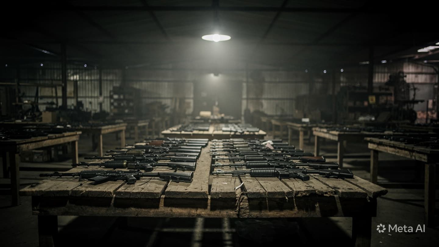 When Iron Sleeps in Dark Rooms: Silent Confessions of the Hidden Northern Arsenals When Iron Sleeps in Dark Rooms: Silent Confessions of the Hidden Northern Arsenals