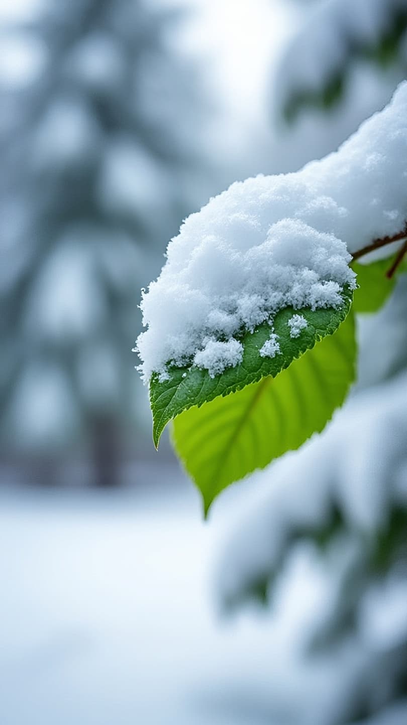The White Veil of May: Reflections on a Sudden Winter The White Veil of May: Reflections on a Sudden Winter