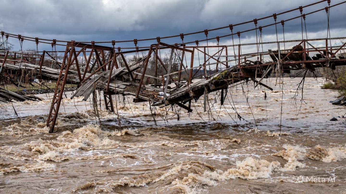 Overloaded Suspension Bridge Snaps: Eleven Bodies Recovered Following River Crossing Disaster During Festival Overloaded Suspension Bridge Snaps: Eleven Bodies Recovered Following River Crossing Disaster During Festival