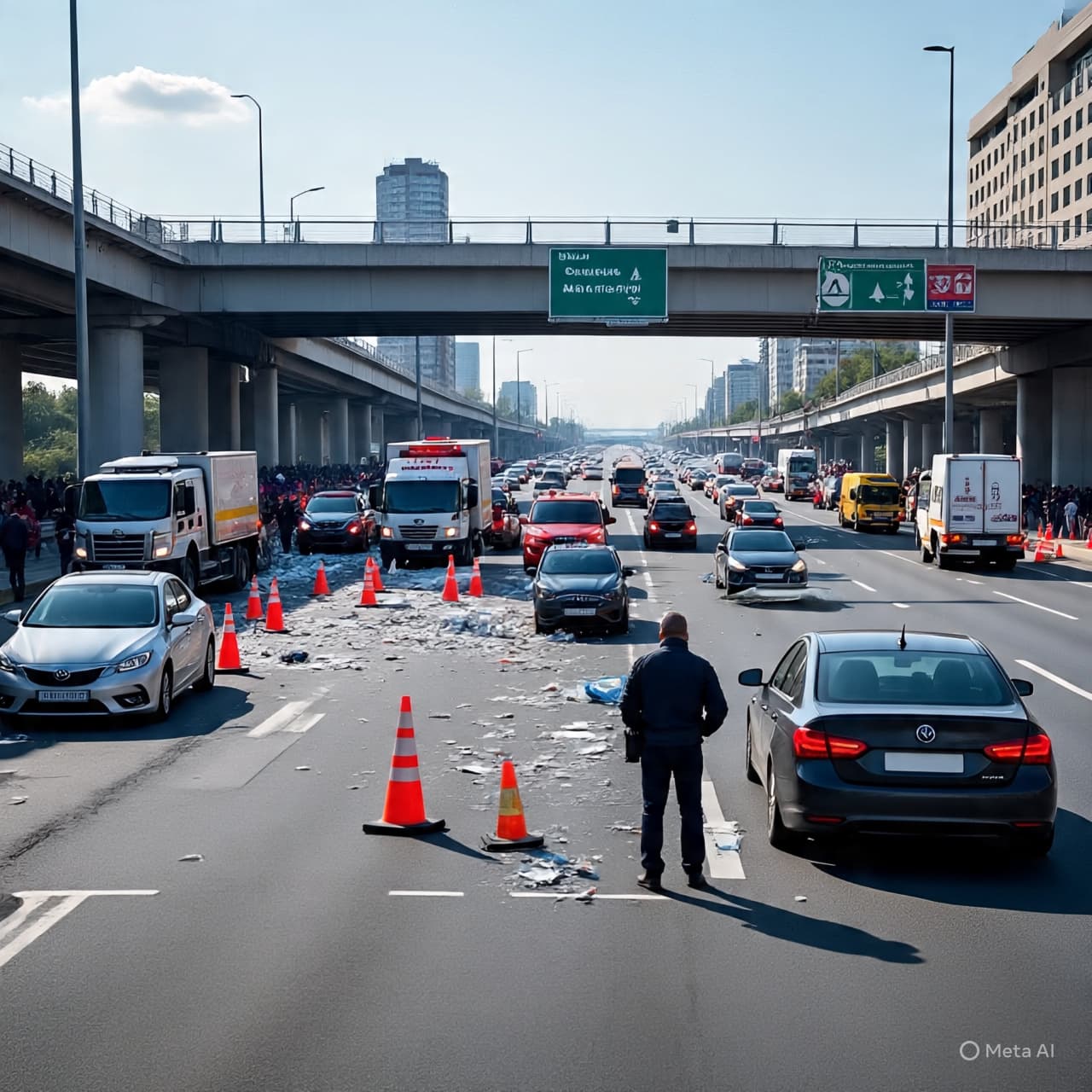 When the Morning Traffic Breaks: Five Injured in Seletar Expressway Collision When the Morning Traffic Breaks: Five Injured in Seletar Expressway Collision