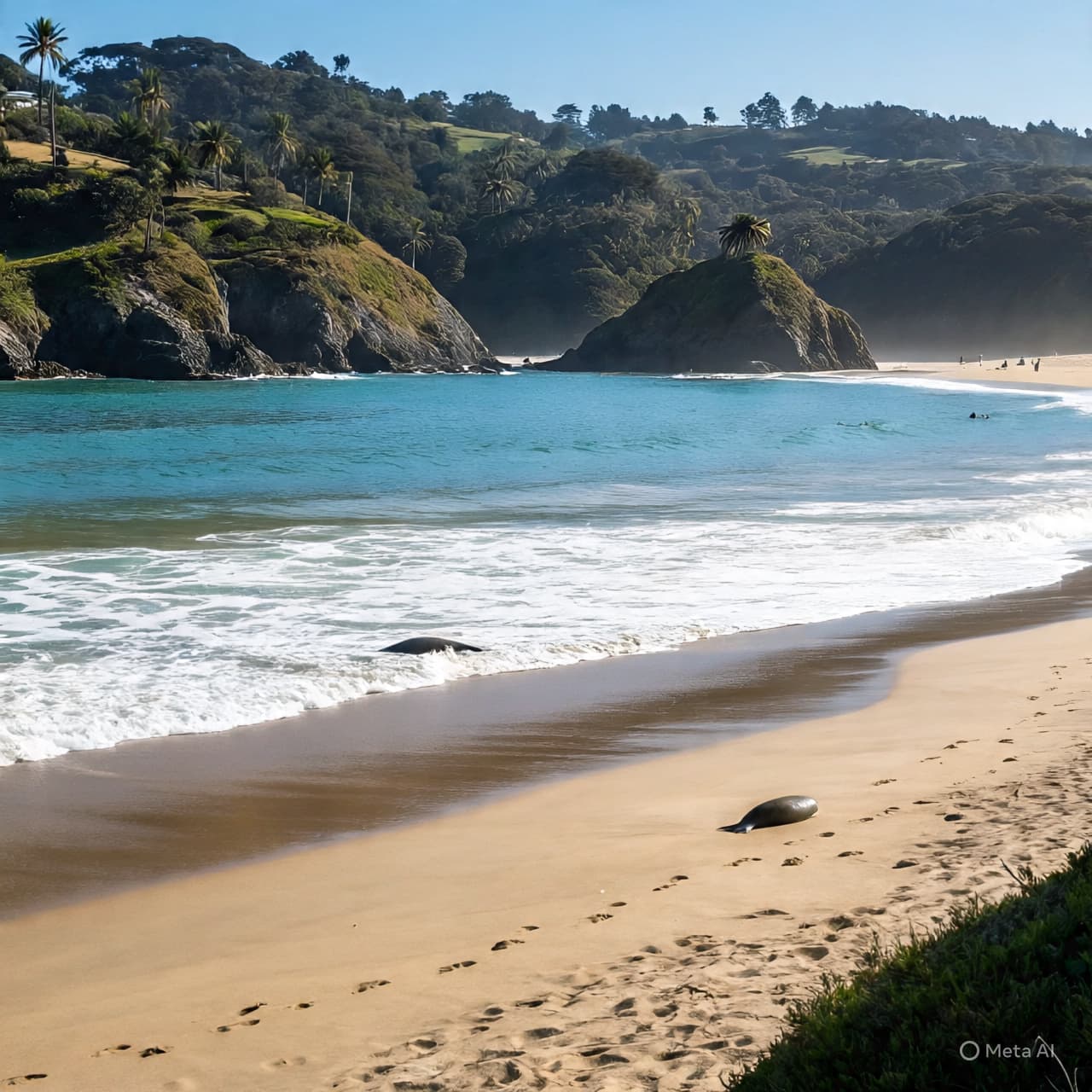 Where Waves Meet Footsteps, An Unusual Meeting Occurs: A Quiet Beach Turns Urgent Where Waves Meet Footsteps, An Unusual Meeting Occurs: A Quiet Beach Turns Urgent