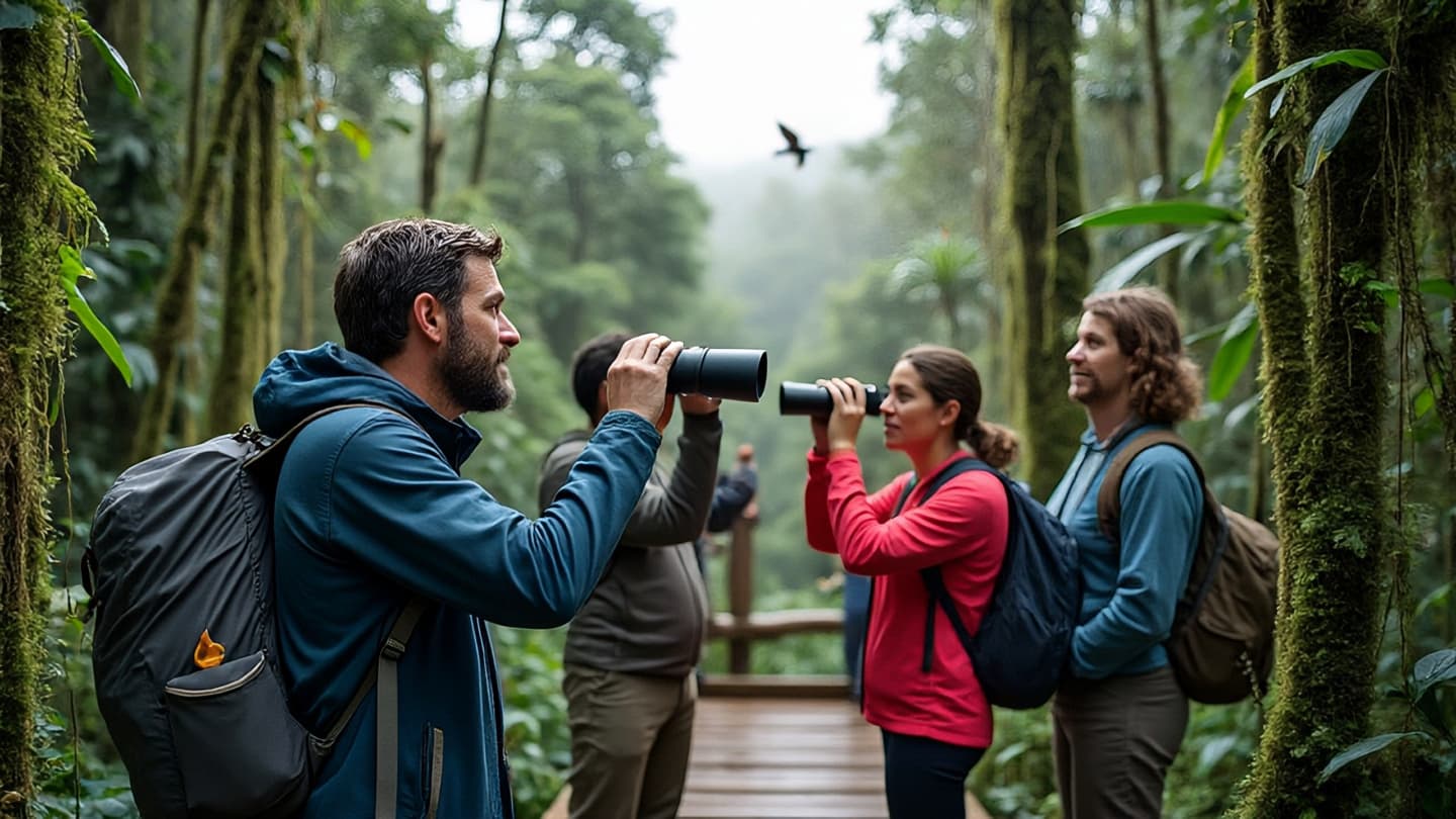 Can the Observation of Birds Gently Rewrite a Story of Conflict?
