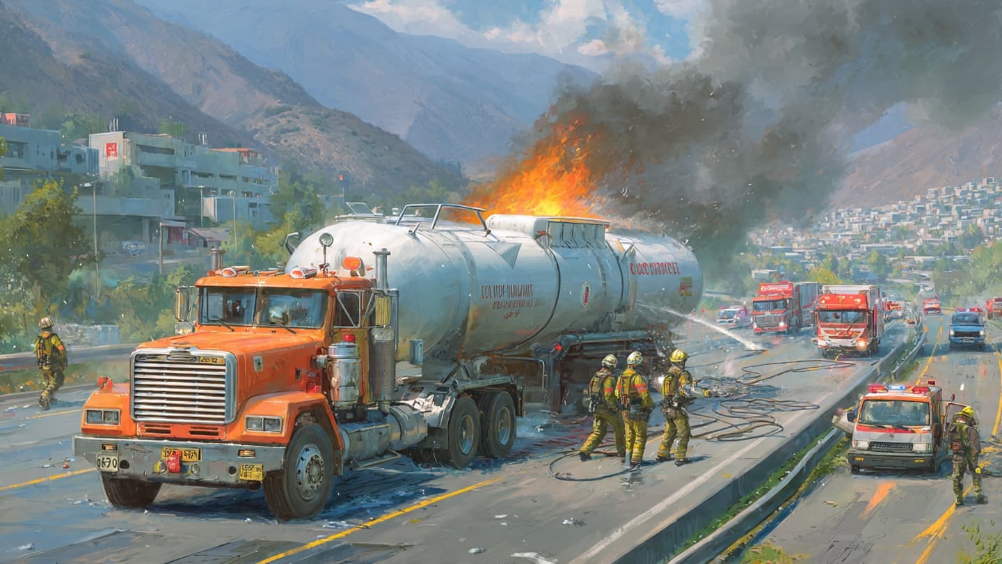 Flames Interrupted a Critical Fuel Route