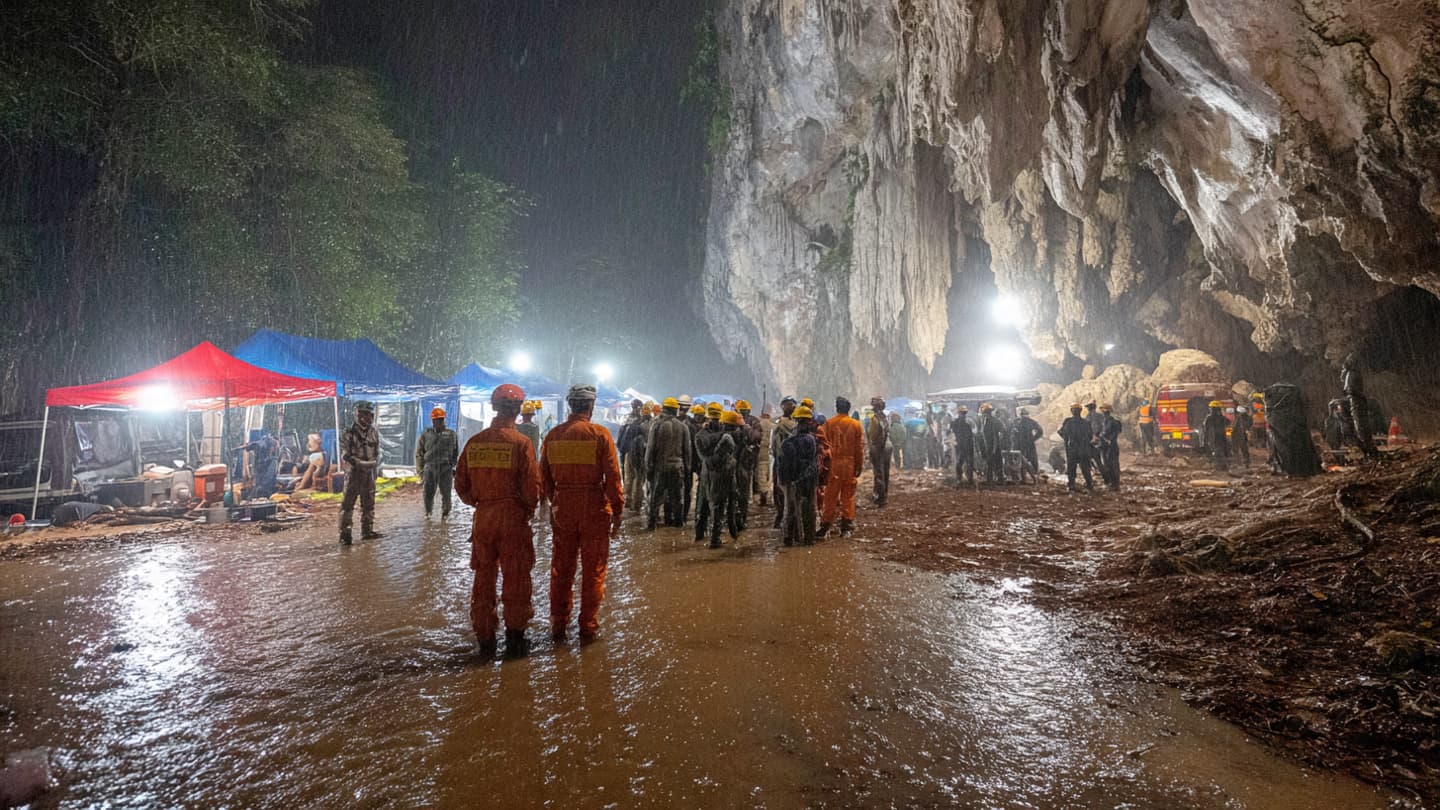Where Water, Stone, and Patience Meet: Reflections on the Search Beneath Laos