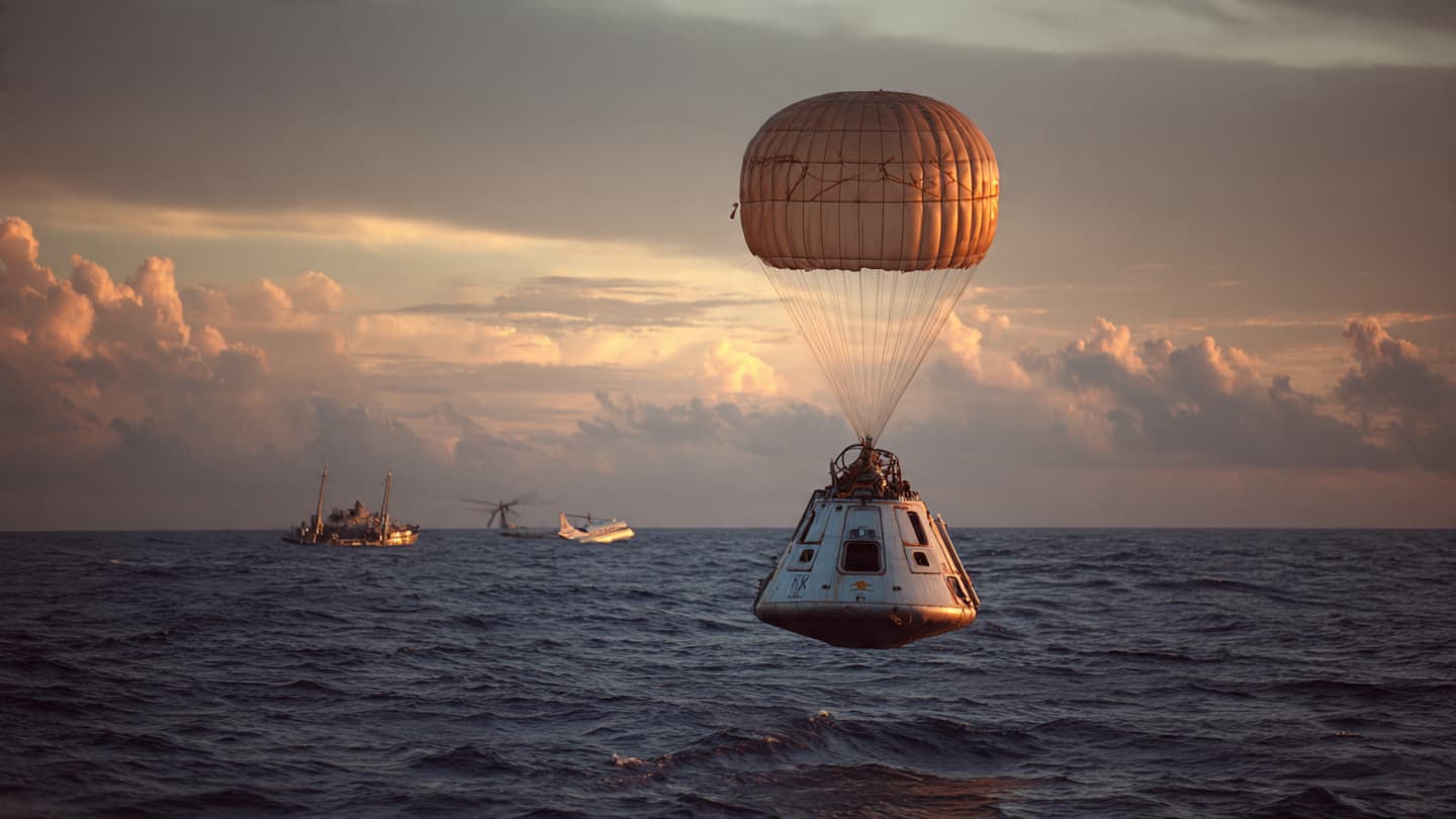 The Ocean Waited Quietly as Aurora 7 Drifted Off Course