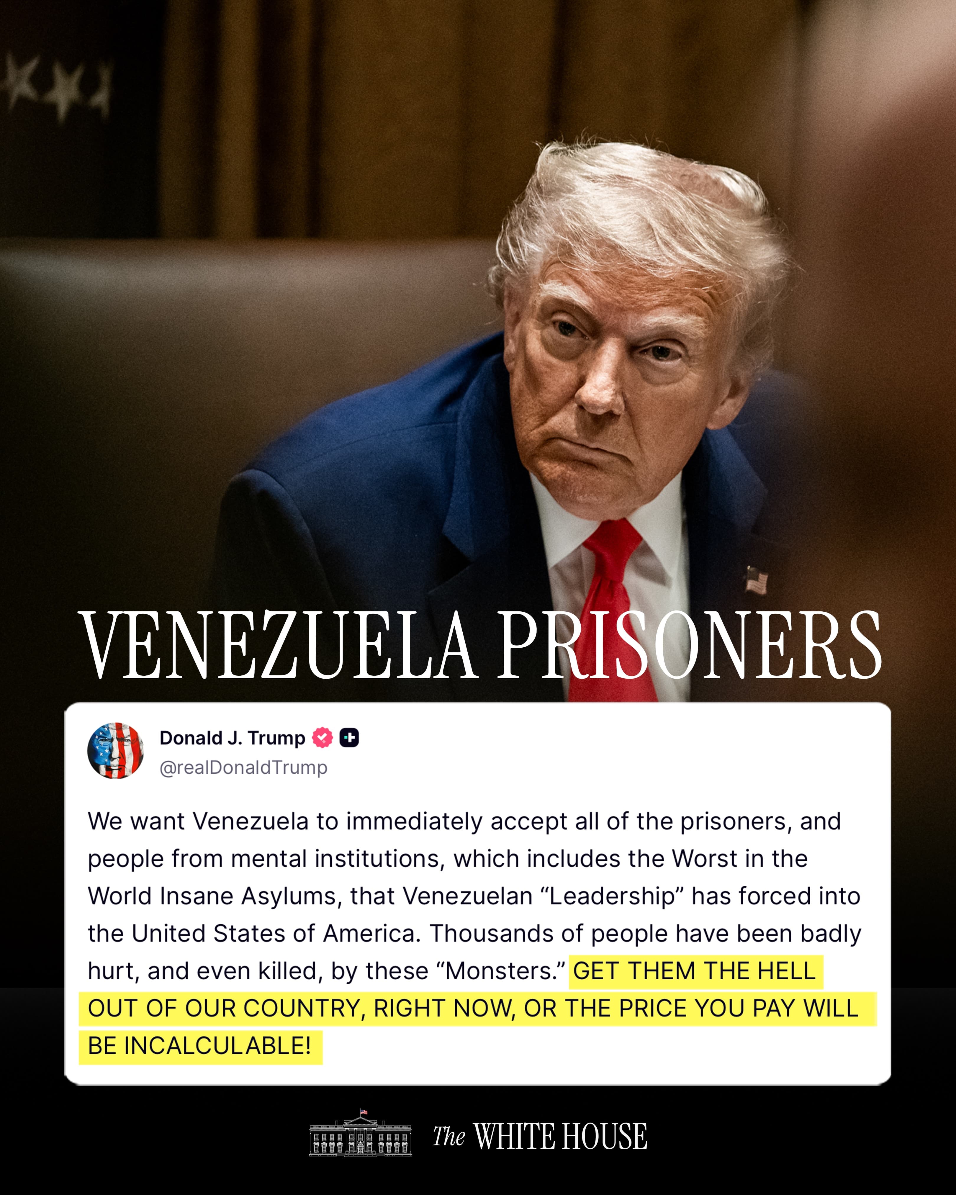 Trump vs. Venezuela: Prisoners, Migrants, and a Growing Showdown Trump vs. Venezuela: Prisoners, Migrants, and a Growing Showdown