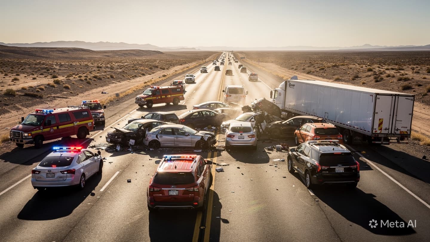 Cairo-Alexandria Road Crash: Two Dead And Multiple Injured Following Massive Multi-Vehicle Pileup Accident