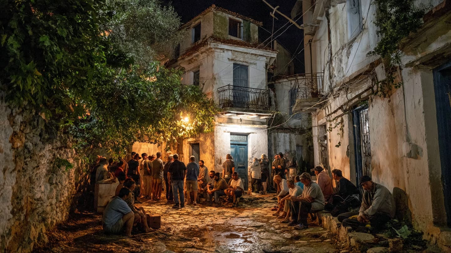 Across Narrow City Walkways, Fear Moved Quietly Following Violence Near Athens Tourist Crowds Recently