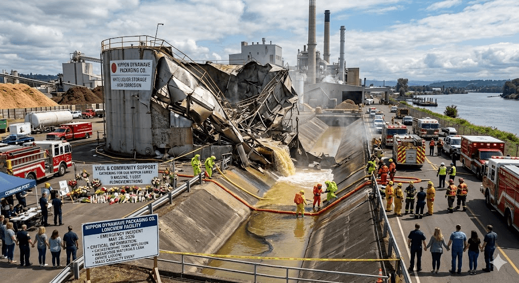 Disaster in Washington: 1 Dead, 9 Missing After Massive Chemical Tank Implosion