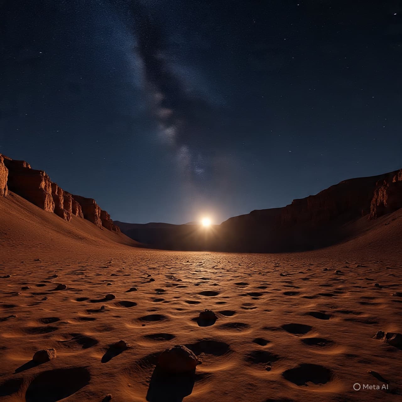 Lighting Up the Silence: Curiosity’s Nighttime Glimpse into Mars’ Hidden Textures Lighting Up the Silence: Curiosity’s Nighttime Glimpse into Mars’ Hidden Textures