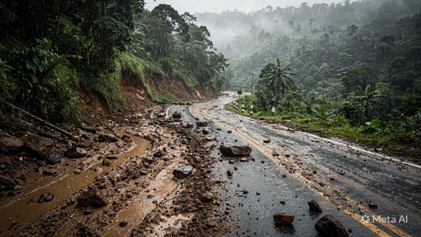 Where Tea Slopes Meet Gathering Storms, Cameron Highlands Faced Another Earthbound Descent After Heavy Rainfall